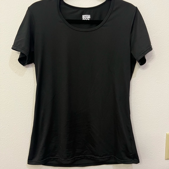 32 Degrees Black Fitted Short Sleeve T-Shirt Size Large - Picture 3 of 6
